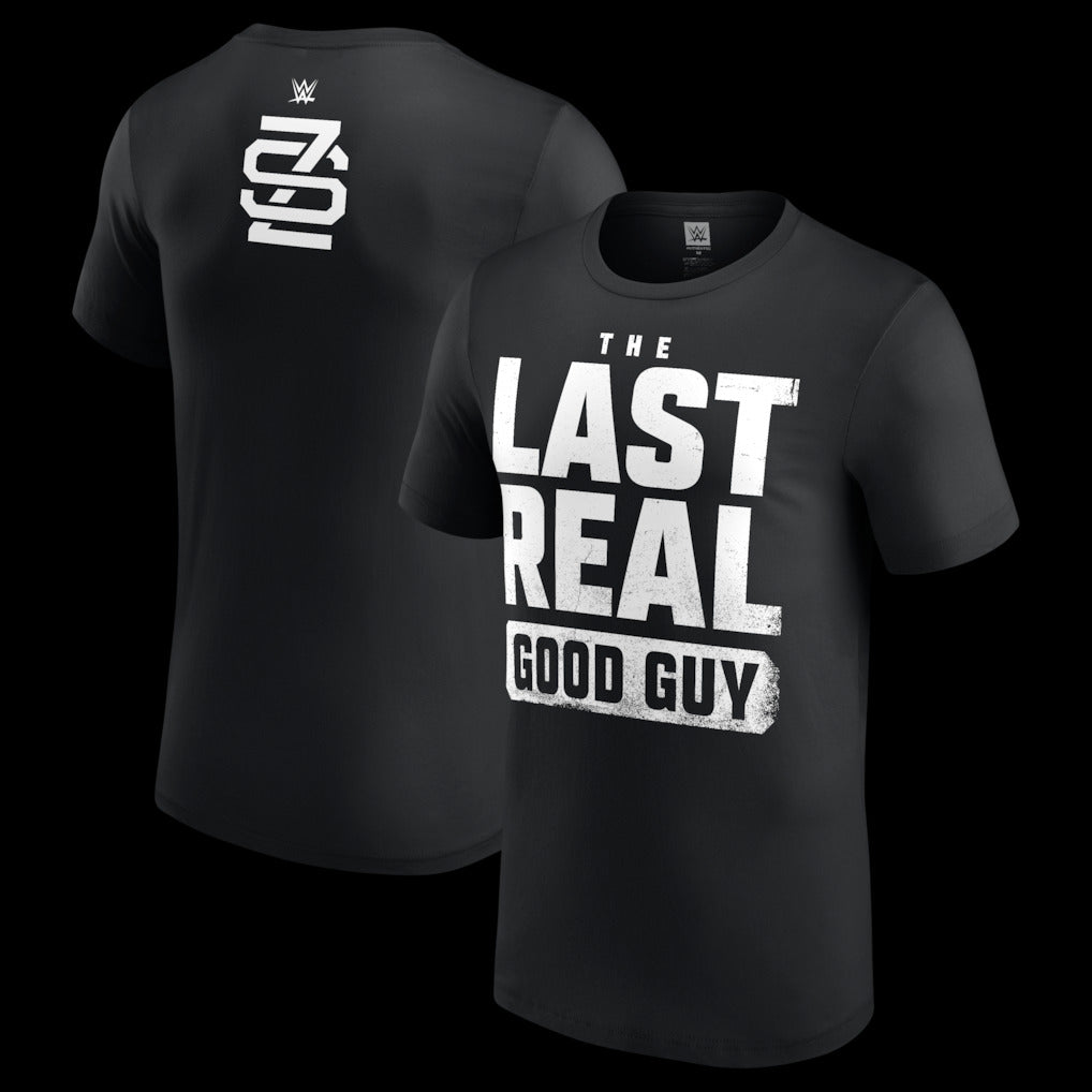 Men's Black Sami Zayn Last Real Good Guy T-Shirt - DASH RACEGEAR image 1