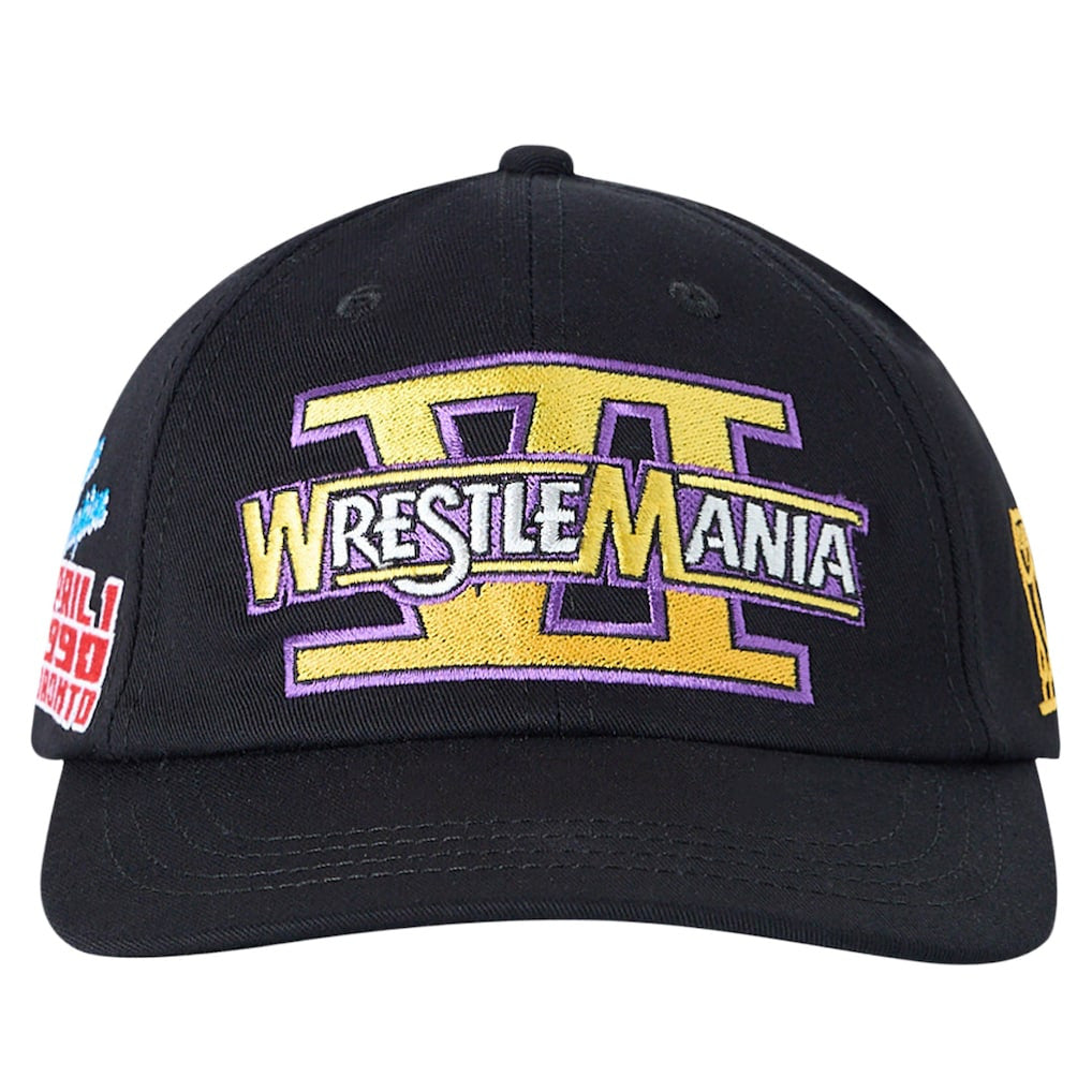 Men's OVO x WWE Black WrestleMania VI Adjustable Hat - DASH RACEGEAR image 1