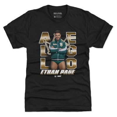 Men's 500 Level Black Ethan Page Tri-Blend T-Shirt - DASH RACEGEAR image 1