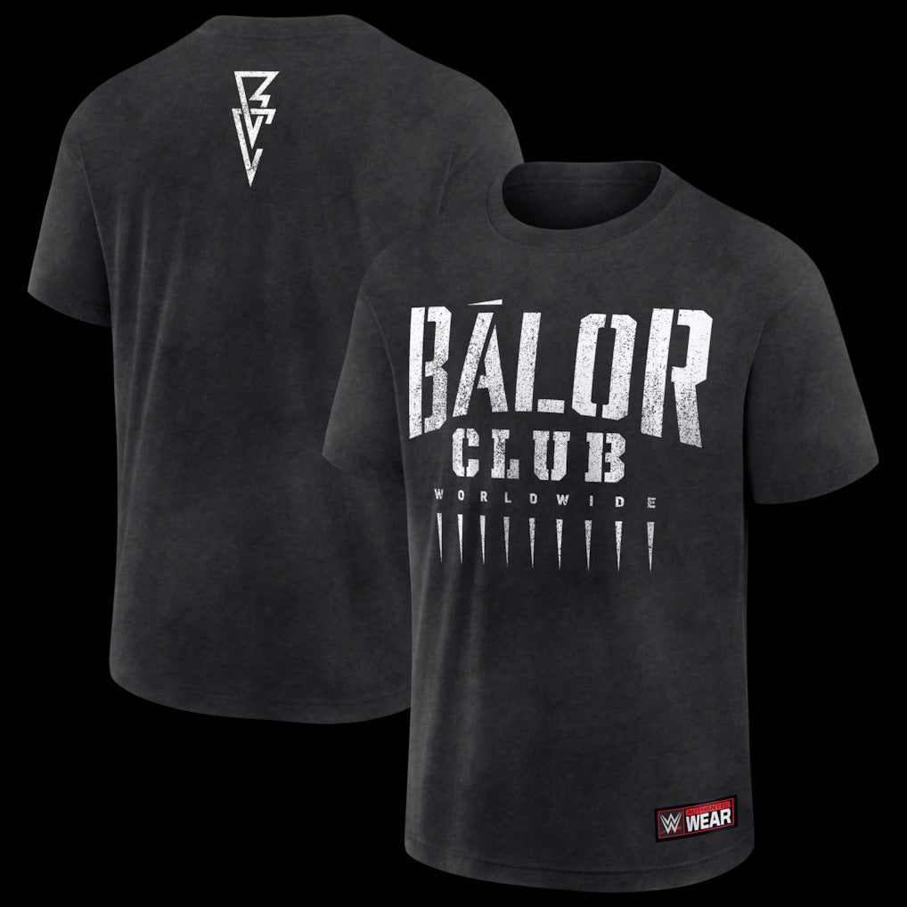 Men's Black Finn Bálor Bálor Club Worldwide Retro Boxy T-Shirt - DASH RACEGEAR image 1