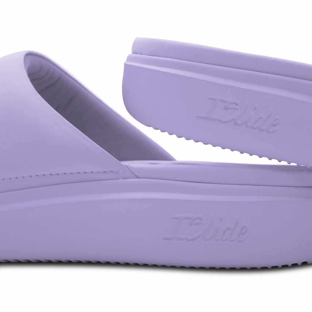Adult ISlide Lavender SummerSlam 2026 Logo Motive Slide Sandals - DASH RACEGEAR image 5