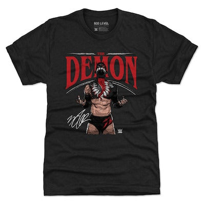 Men's 500 Level Black Finn Bálor Tri-Blend T-Shirt - DASH RACEGEAR image 1