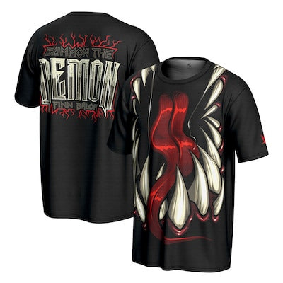 Youth ProSphere Black Finn Bálor Demon T-Shirt - DASH RACEGEAR image 1