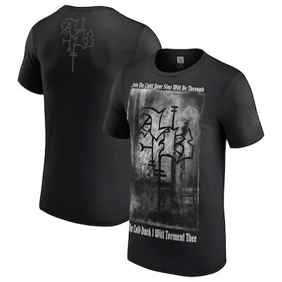 Men's Black Aleister Black Into The Light T-Shirt - DASH RACEGEAR image 1