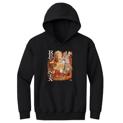 Youth 500 Level Black Rey Fenix Vintage Hoodie - DASH RACEGEAR image 1
