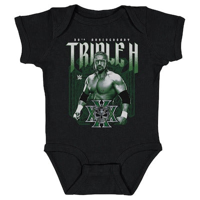 Infant 500 Level Black Triple H 30th Anniversary Bodysuit - DASH RACEGEAR image 1