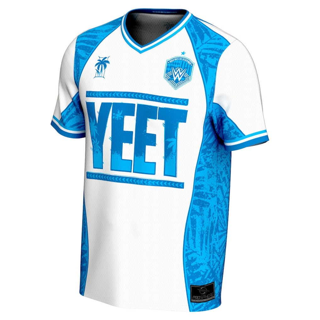 Youth ProSphere Blue/White Jey Uso Soccer Jersey - DASH RACEGEAR image 2