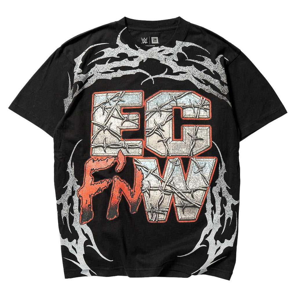 Unisex Complex x WWE Black ECW Hardcore T-Shirt - DASH RACEGEAR image 2