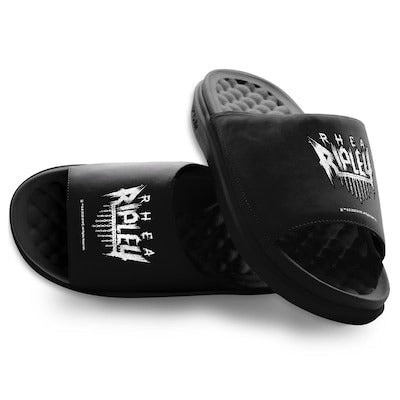 Youth ISlide Rhea Ripley Chain Word Motive Slide Sandals - DASH RACEGEAR image 1