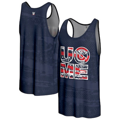 Men's ProSphere Navy John Cena Americana Tank Top - DASH RACEGEAR image 1