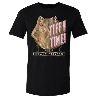 Men's 500 Level Black Tiffany Stratton It's Tiffy Time T-Shirt - DASH RACEGEAR image 1