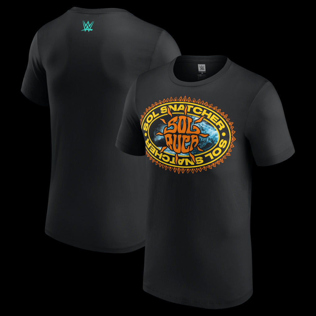 Men's Black Sol Ruca Sol Snatcher Logo T-Shirt - DASH RACEGEAR image 1