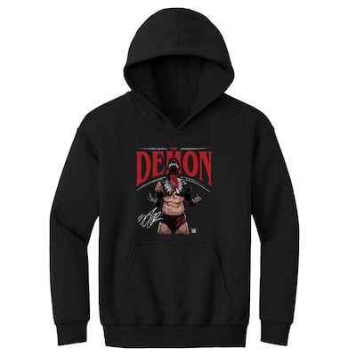 Youth 500 Level Black Finn Bálor Hoodie - DASH RACEGEAR image 1