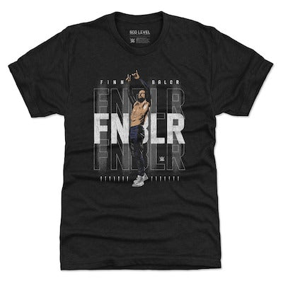 Men's 500 Level Black Finn Bálor Tri-Blend T-Shirt - DASH RACEGEAR image 1