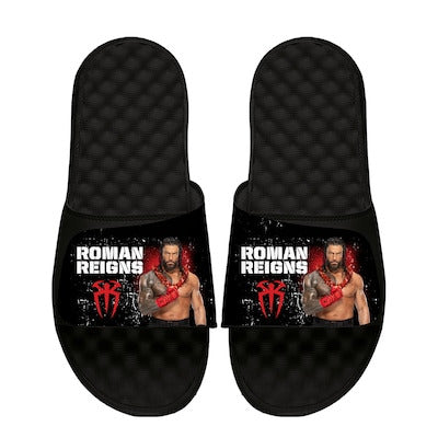 Youth ISlide Roman Reigns Collage Sandals - DASH RACEGEAR image 1