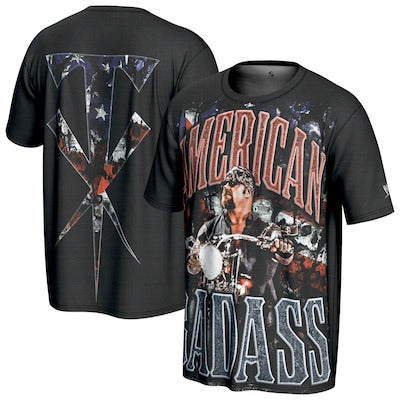 Men's ProSphere Black The Undertaker Badass T-Shirt - DASH RACEGEAR image 1
