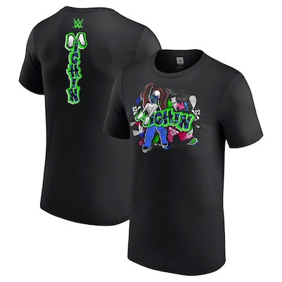 Men's Black Michin Superstar Art T-Shirt - DASH RACEGEAR image 1