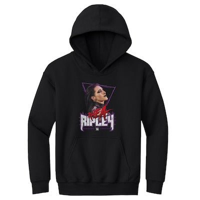 Youth 500 Level Black Rhea Ripley Grunge Hoodie - DASH RACEGEAR image 1