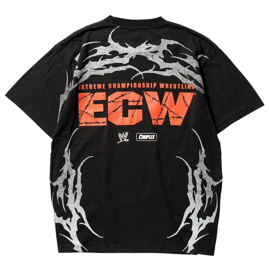 Unisex Complex x WWE Black ECW Hardcore T-Shirt - DASH RACEGEAR image 3