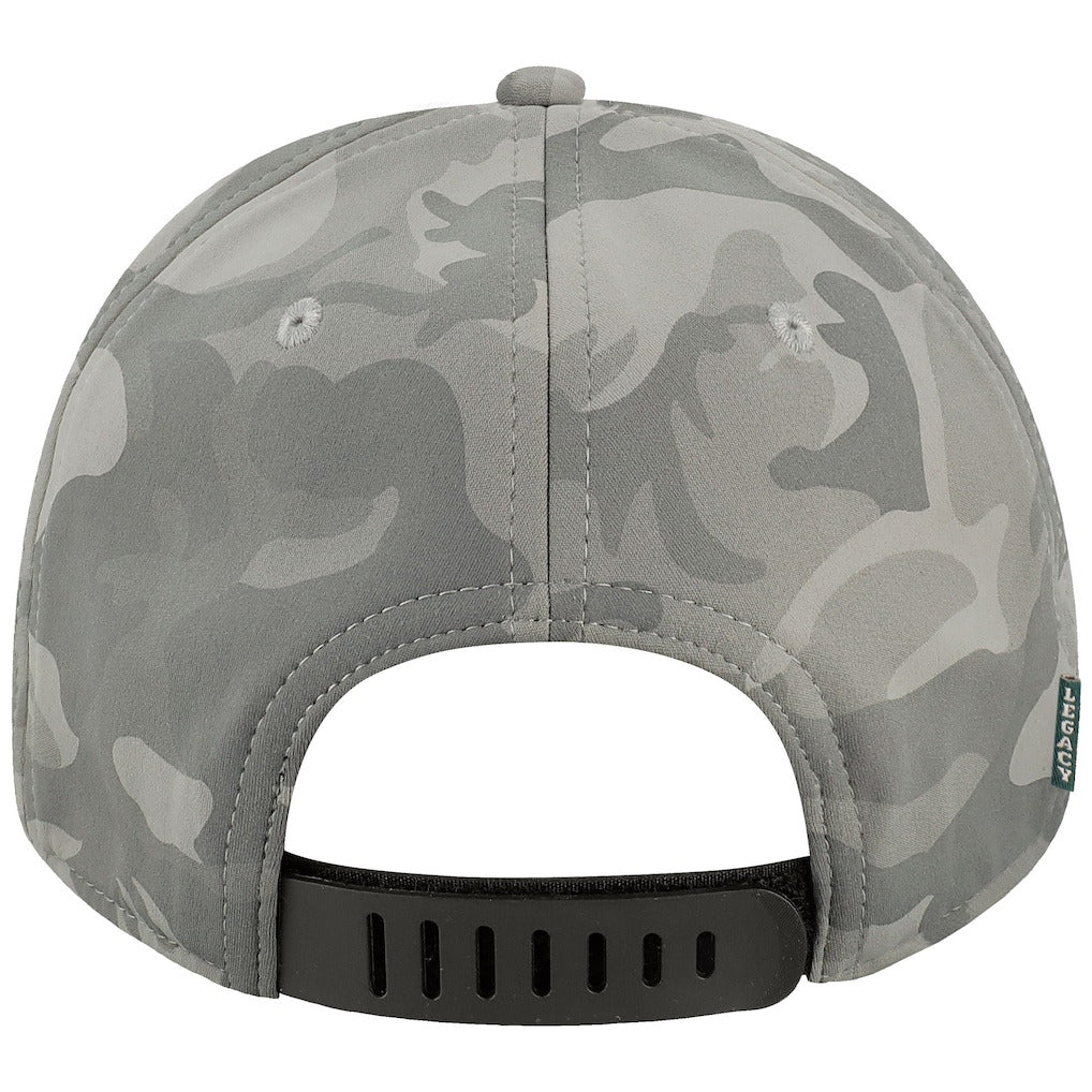 Men's Gray Camo NXT Patch Back 9 Adjustable Hat - DASH RACEGEAR image 2