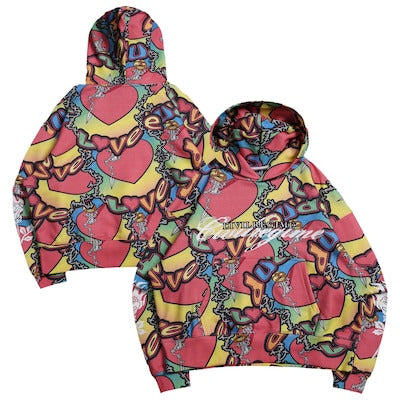Men's Mick Foley Civil Regime Dude Love Love Shack Forever Hoodie - DASH RACEGEAR image 1
