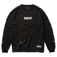 Unisex Complex x WWE Black ECW Hardcore Long Sleeve T-Shirt - DASH RACEGEAR image 2