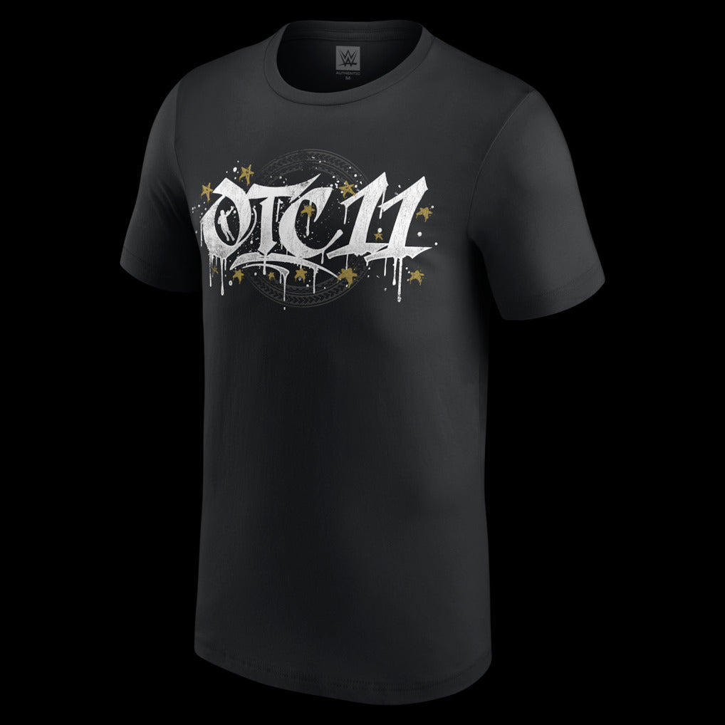 Men's Black Roman Reigns x Jalen Brunson OTC T-Shirt
