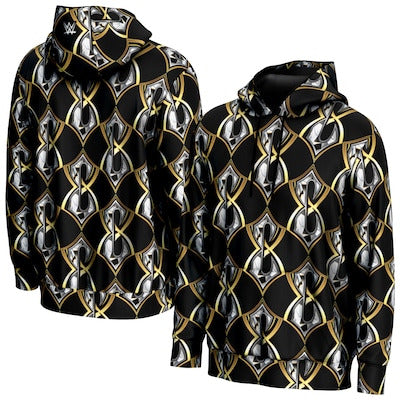 Youth ProSphere Black Charlotte Flair Logo Pullover Hoodie - DASH RACEGEAR image 1