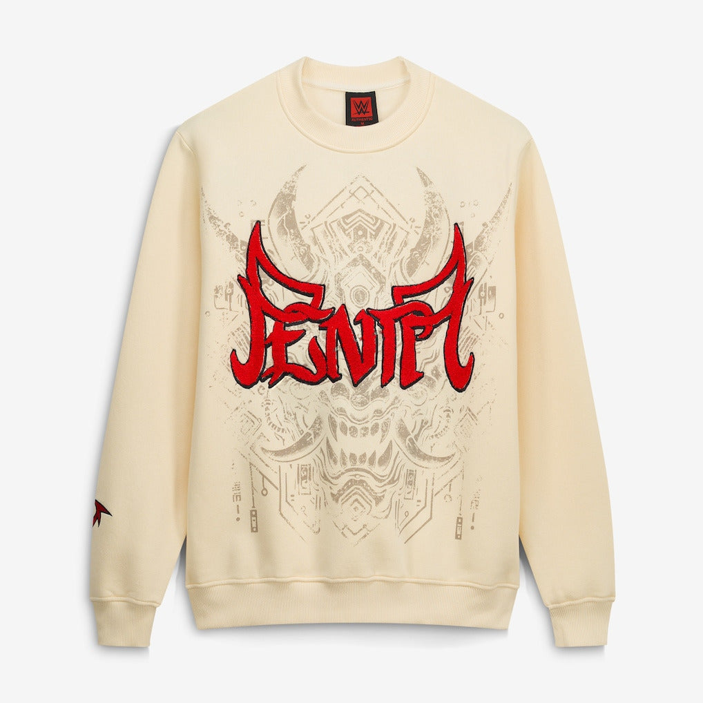 Men's Cream Penta The Penta Era Sweatshirt - DASH RACEGEAR image 2