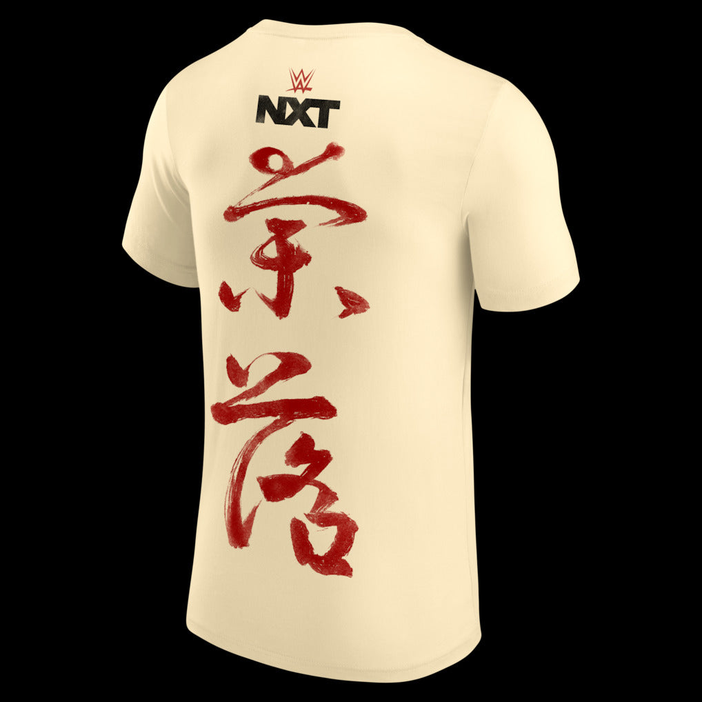 Men's Cream Naraku Shadowed Figure T-Shirt - DASH RACEGEAR image 3