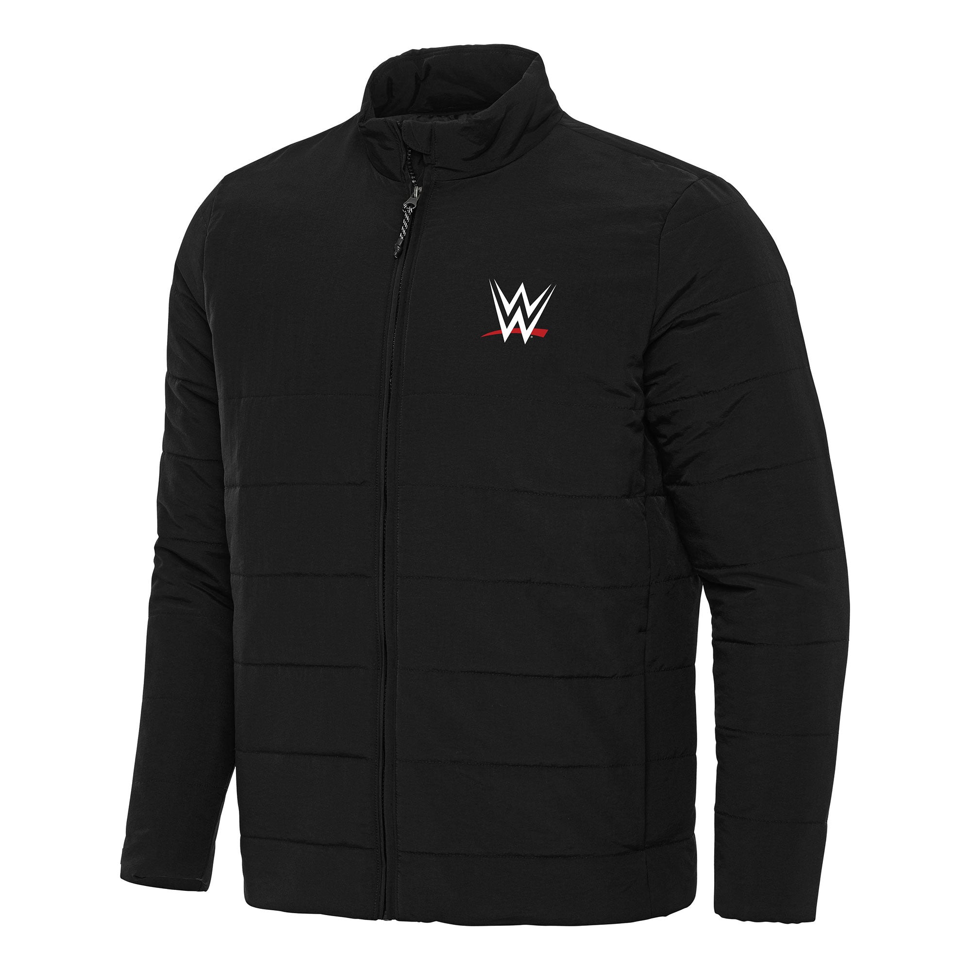Men's Antigua WWE Merchandise Black WWE Swelter Full-Zip Jacket
