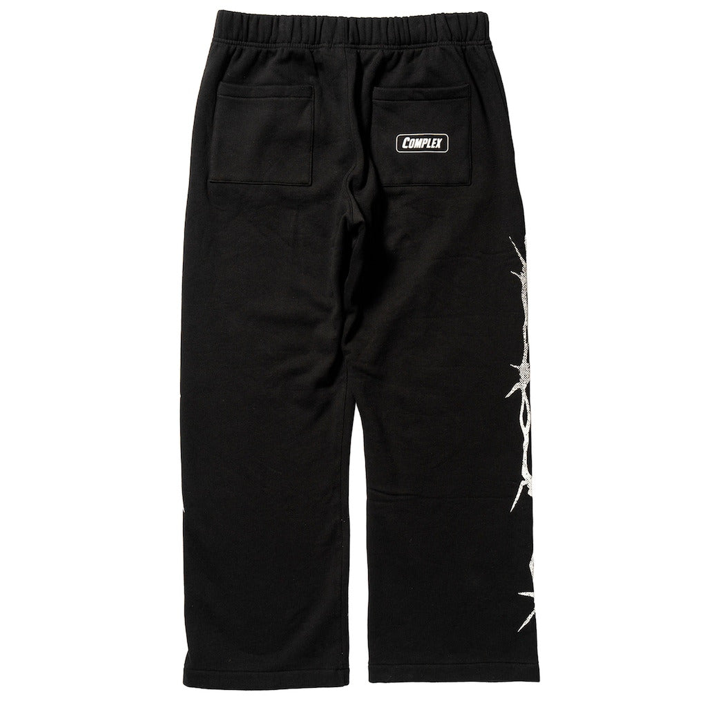 Unisex Complex x WWE Black ECW Hardcore Sweatpants - DASH RACEGEAR image 2