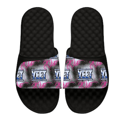 Youth ISlide Jey Uso Logo Pattern Sandals - DASH RACEGEAR image 1