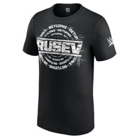 Men's Black Rusev Returns T-Shirt