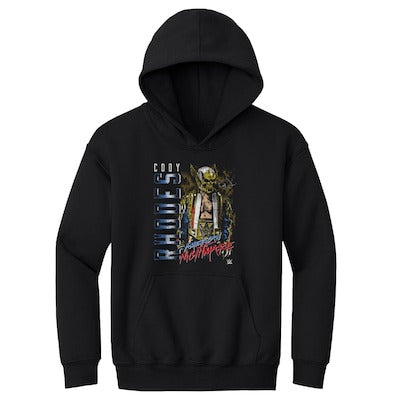 Youth 500 Level Black Cody Rhodes Hoodie - DASH RACEGEAR image 1