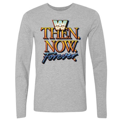 Men's 500 Level Gray WWE Long Sleeve T-Shirt - DASH RACEGEAR image 1