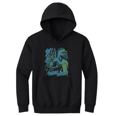Youth 500 Level Black Jey Uso Hoodie - DASH RACEGEAR image 1