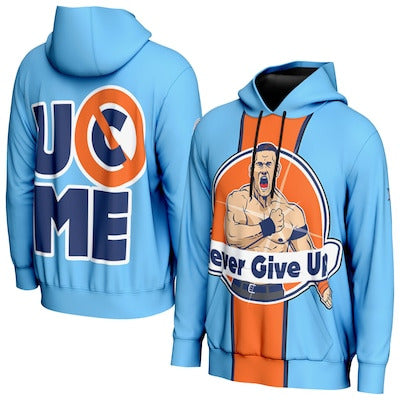 Men's ProSphere Blue John Cena Retro Hoodie - DASH RACEGEAR image 1