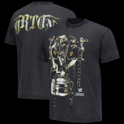 Men's Black Randy Orton Gas Mask T-Shirt - DASH RACEGEAR image 1