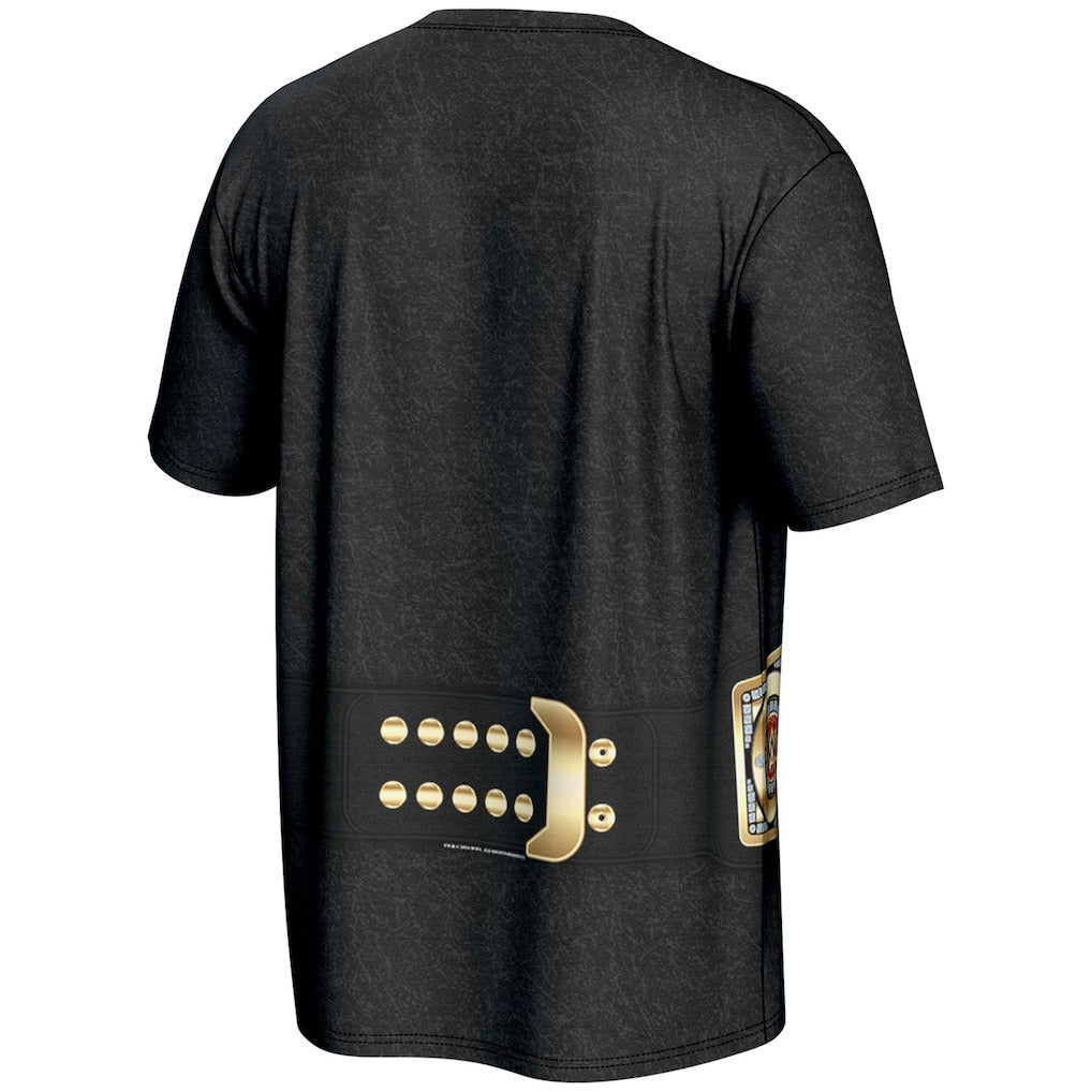 Youth ProSphere Black WWE Undisputed Championship Title Belt T-Shirt - DASH RACEGEAR image 3