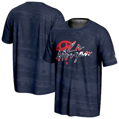 Men's ProSphere Navy Liv Morgan Americana T-Shirt - DASH RACEGEAR image 1