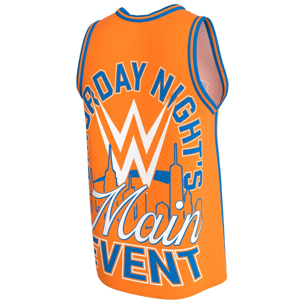 Unisex ProSphere Orange Saturday Night's Main Event Basketball Jersey - DASH RACEGEAR image 3