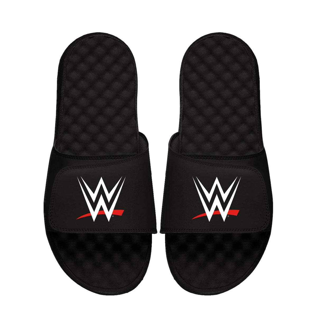 Unisex ISlide Black WWE Logo Slide Sandals