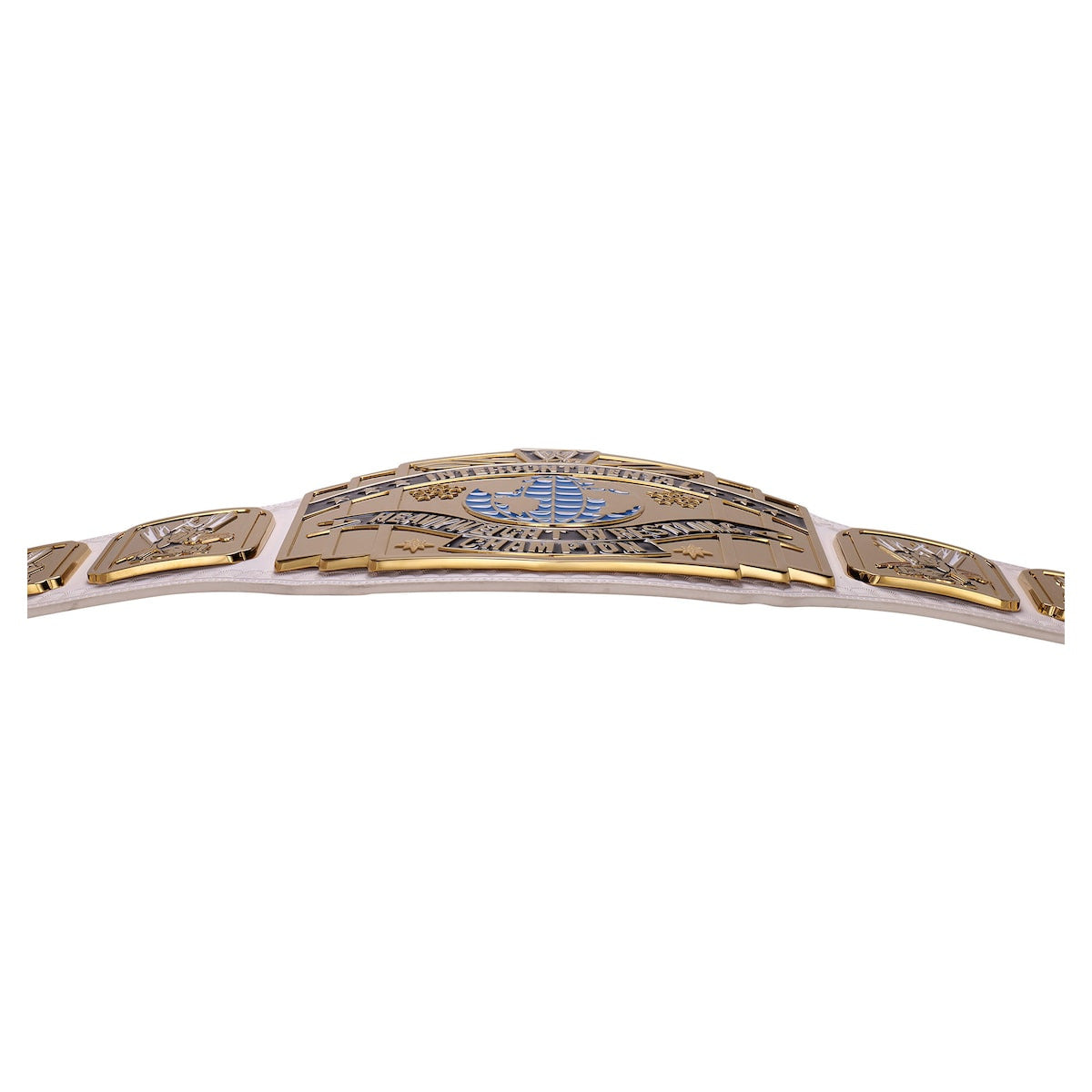 WWE Intercontinental Scratch Logo White Replica Title Belt