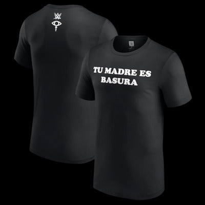 Men's Black Liv Morgan Tu Madre Es Basura T-Shirt - DASH RACEGEAR image 1