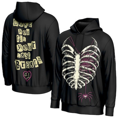 Men's ProSphere Black AJ Lee Ribcage Hoodie - DASH RACEGEAR image 1