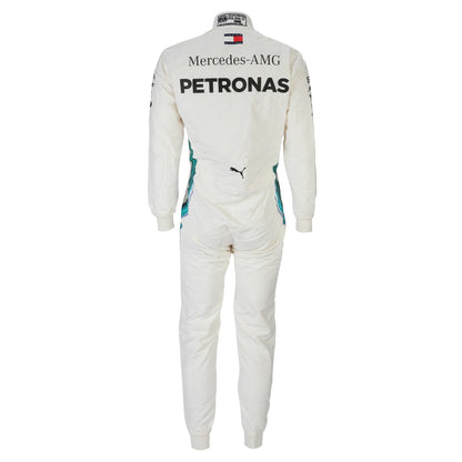 Valtteri Bottas 2018 Mercedes F1-inspired Singapore GP race suit front view