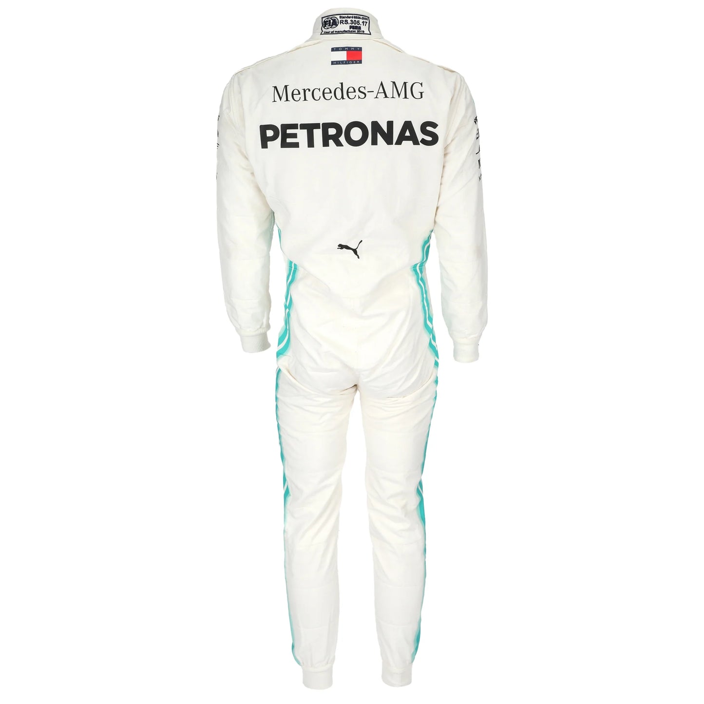 Valtteri Bottas 2019 Mercedes F1-inspired Azerbaijan GP race suit front view - Dash Racegear
