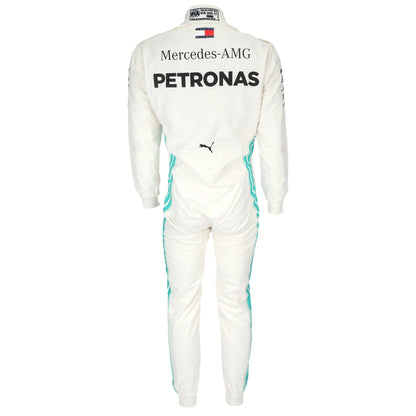 Valtteri Bottas 2019 Mercedes F1-inspired Azerbaijan GP race suit front view - Dash Racegear