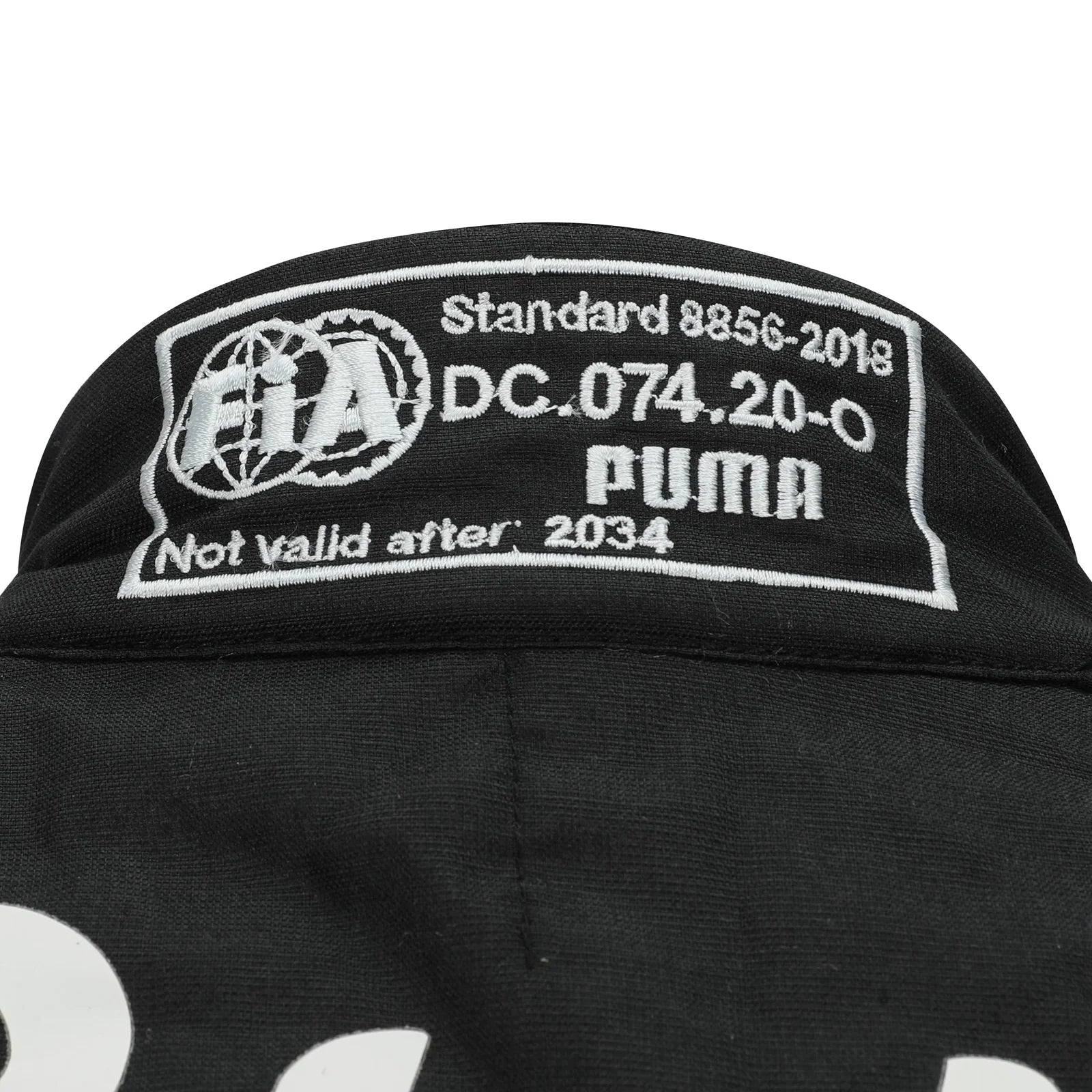 Front view of Valtteri Bottas’s signed 2024 Stake Kick Sauber F1 race suit – Dash Racegear.